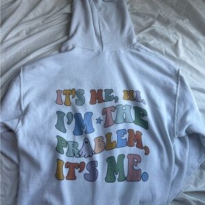 Women’s Taylor Swift Graphic Hoodie - White